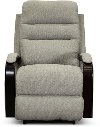 Pebble Gray Lay Flat Power Recliner - Jansen