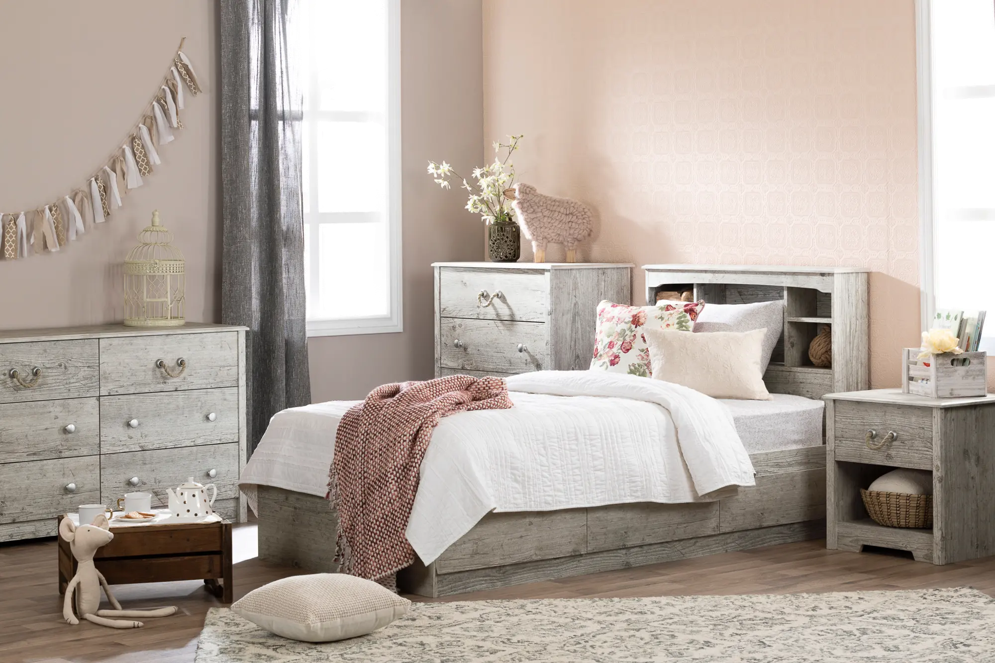 11889 Coastal Seaside Pine Dresser - Aviron-3