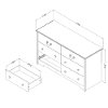 11889 Coastal Seaside Pine Dresser - Aviron -7