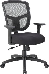 Black Mesh Back Office Chair - Modern Mesh