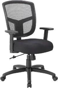 Modern Mesh Black Office Chair