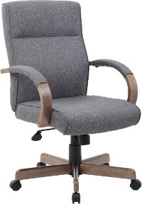 Slate Gray Office Chair - Modern Executive Series