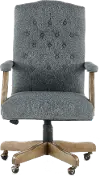 Executive Tufted Series Slate Gray Tufted Office Chair