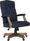 Executive Tufted Series Navy Tufted Office Chair