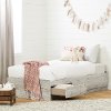 11893 Seaside Pine Twin Storage Platform Bed - Aviron