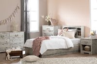 11893 Seaside Pine Twin Storage Platform Bed - Aviron-6