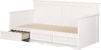 11685 Cottage White Daybed with 3 Storage Drawers - Savannah-6