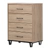 11025 Industrial Modern Rustic Oak Chest of Drawers - Fakto-2