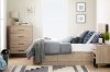 11025 Industrial Modern Rustic Oak Chest of Drawers - Fakto-3
