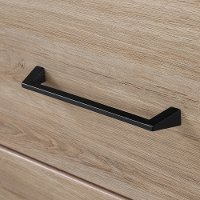 11025 Industrial Modern Rustic Oak Chest of Drawers - Fakto-5