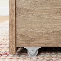 11028 Industrial Modern Rustic Oak Storage Drawers (Set of 2) - Fakto-4
