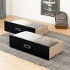 11023 Industrial Modern Storage Drawers (Set of 2) - Induzy