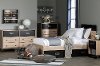 12168 Rustic Oak and Black Platform Twin Storage Bed - Induzy-2