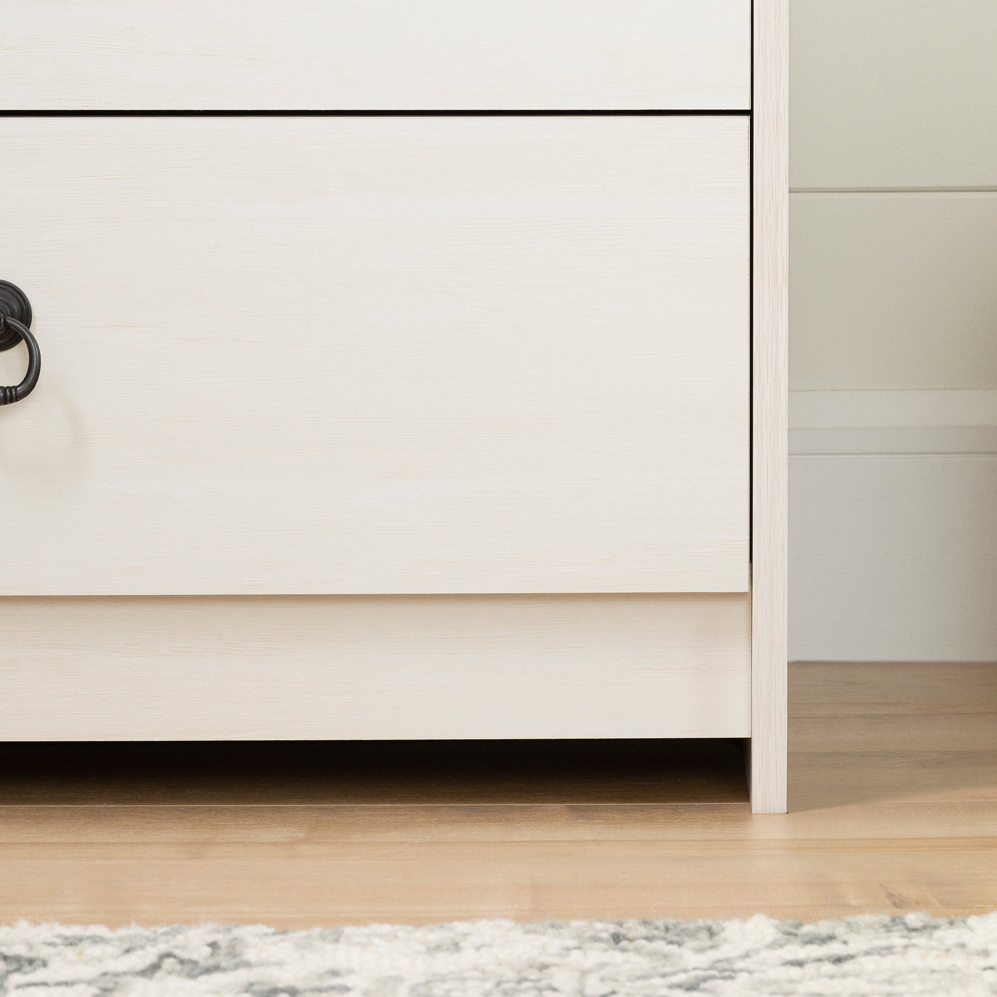 12234 Whitewash 5 Drawer Chest - Plenny-4