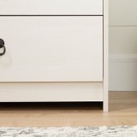 12234 Whitewash 5 Drawer Chest - Plenny-4