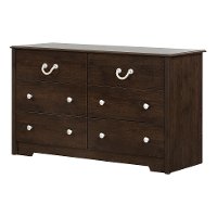 11956 Coastal Brown 6 Drawer Dresser - Aviron-2