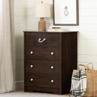 11957 Coastal Brown Oak 4 Drawer Chest - Aviron