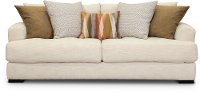 Contemporary Ivory White Sofa - Carlin-2