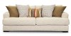 Contemporary Ivory White Sofa - Carlin-3