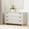 11950 Modern Light Gray Oak Dresser - Fynn