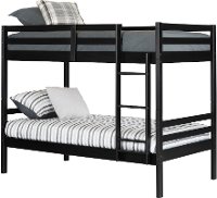 11819 Industrial Modern Black Twin-over-Twin Bunk Bed - Induzy-4