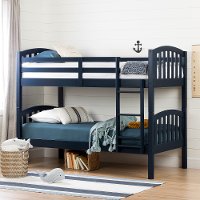 11823 Coastal Blue Twin-over-Twin Bunk Bed - Aviron