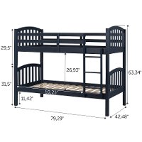 11823 Coastal Blue Twin-over-Twin Bunk Bed - Aviron-5