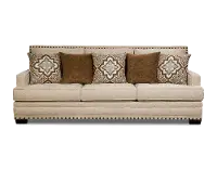 Anna Linen Sofa