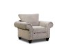 Traditional Platinum Gray Chair - Camino