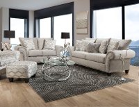 Traditional Platinum Accent Chair - Camino-2