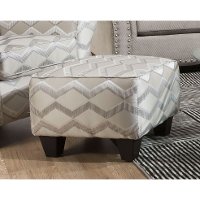 Traditional Platinum Accent Ottoman - Camino-2