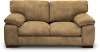 Clearance Casual Contemporary Taupe Loveseat - Paige