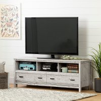 11887 Seaside Pine 60 inch TV Stand - Exhibit