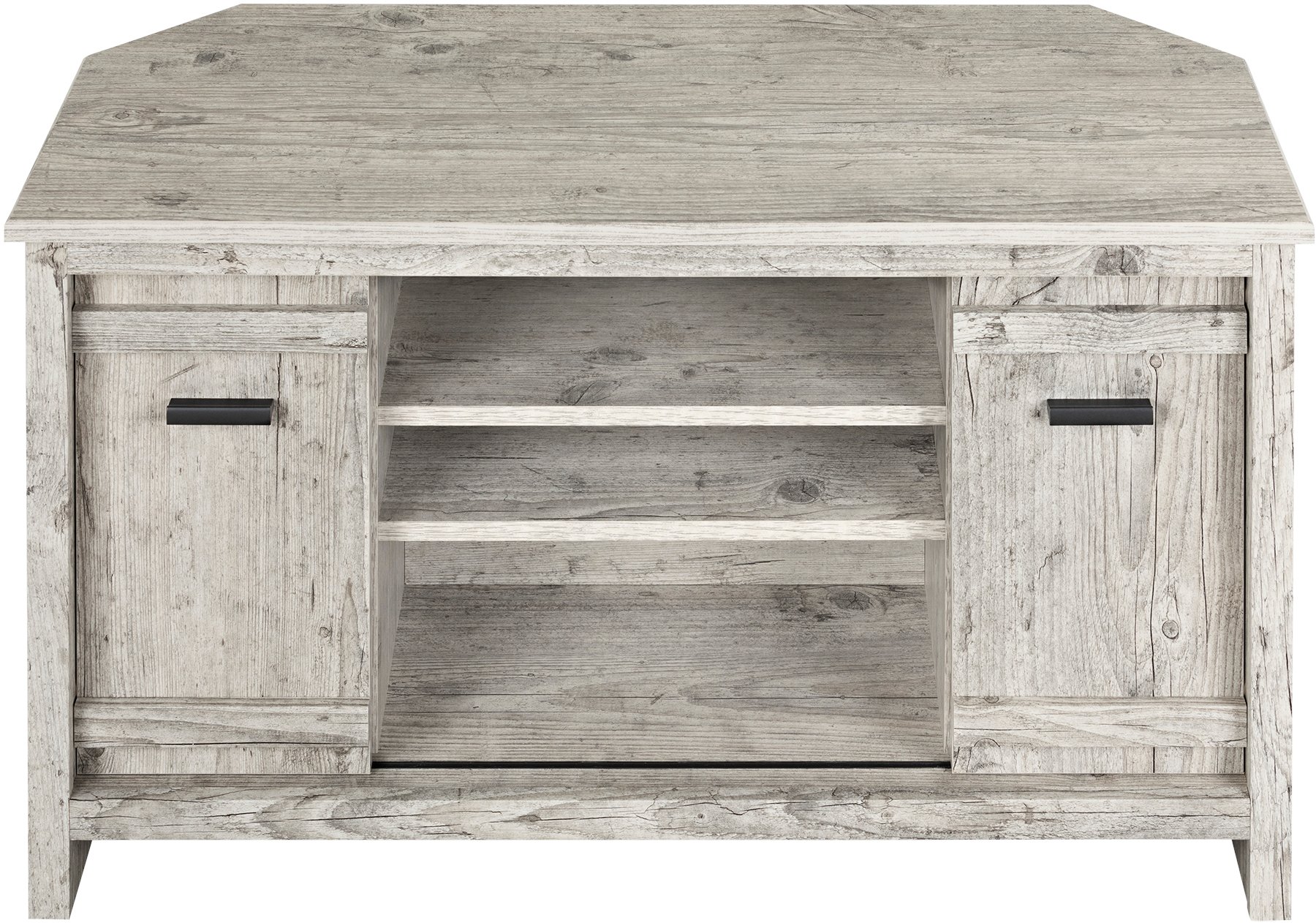 11888 Exhibit Seaside Pine 40 Inch Corner TV Stand-6