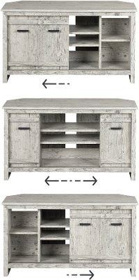 11888 Seaside Pine 40 Inch Corner TV Stand - Exhibit-5