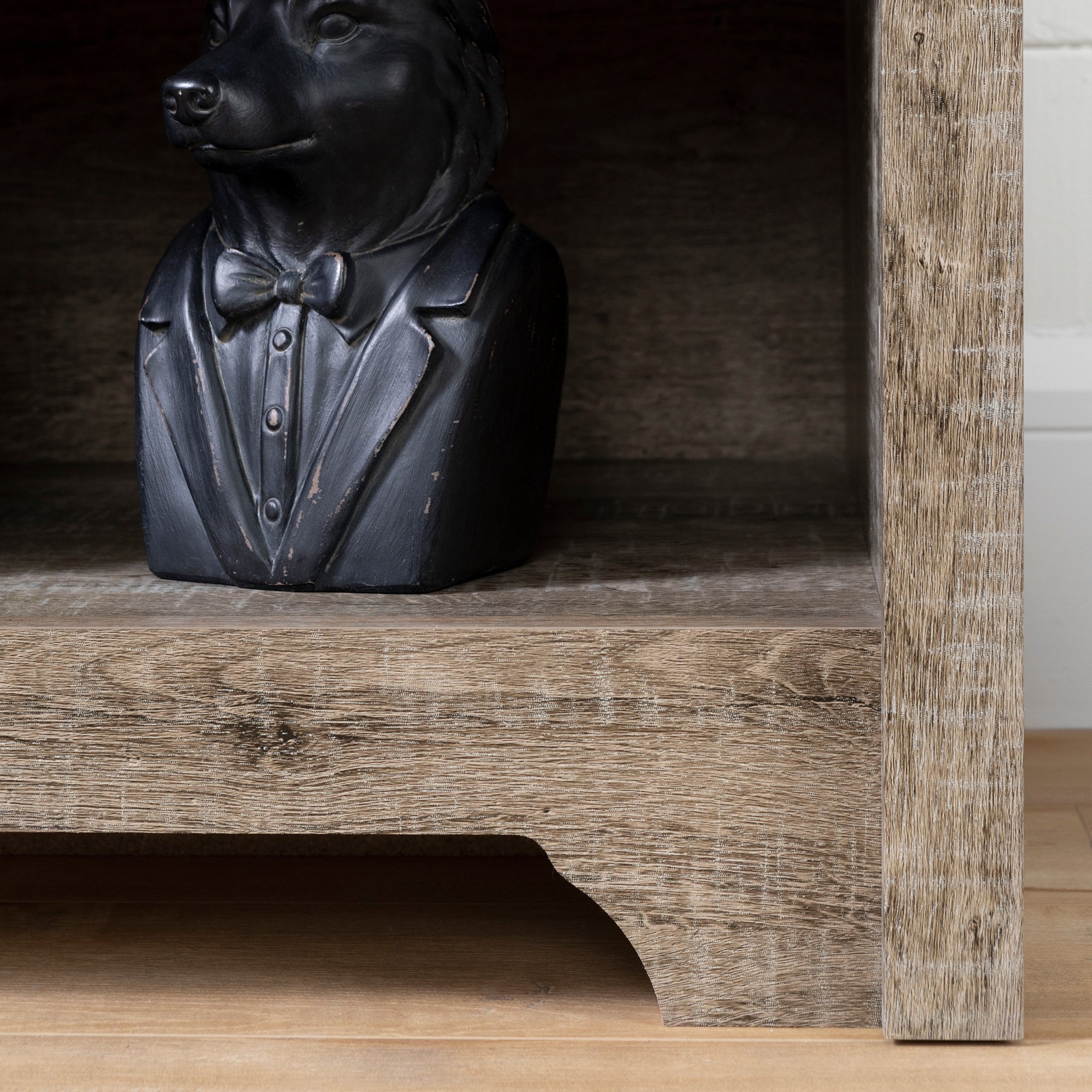 11684 Fusion Weathered Oak 60 Inch TV Stand-7