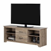 11684 Weathered Oak 60 Inch TV Stand - Fusion-6