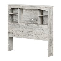 11892 Coastal Seaside Pine Twin Bookcase Headboard - Aviron-5