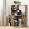 11928 Weathered Oak Home Office Computer Desk - Annexe