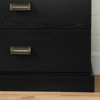 11932 Modern Black 5 Drawer Chest - Gloria-5