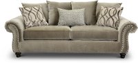 Traditional Taupe Sofa - Richmond