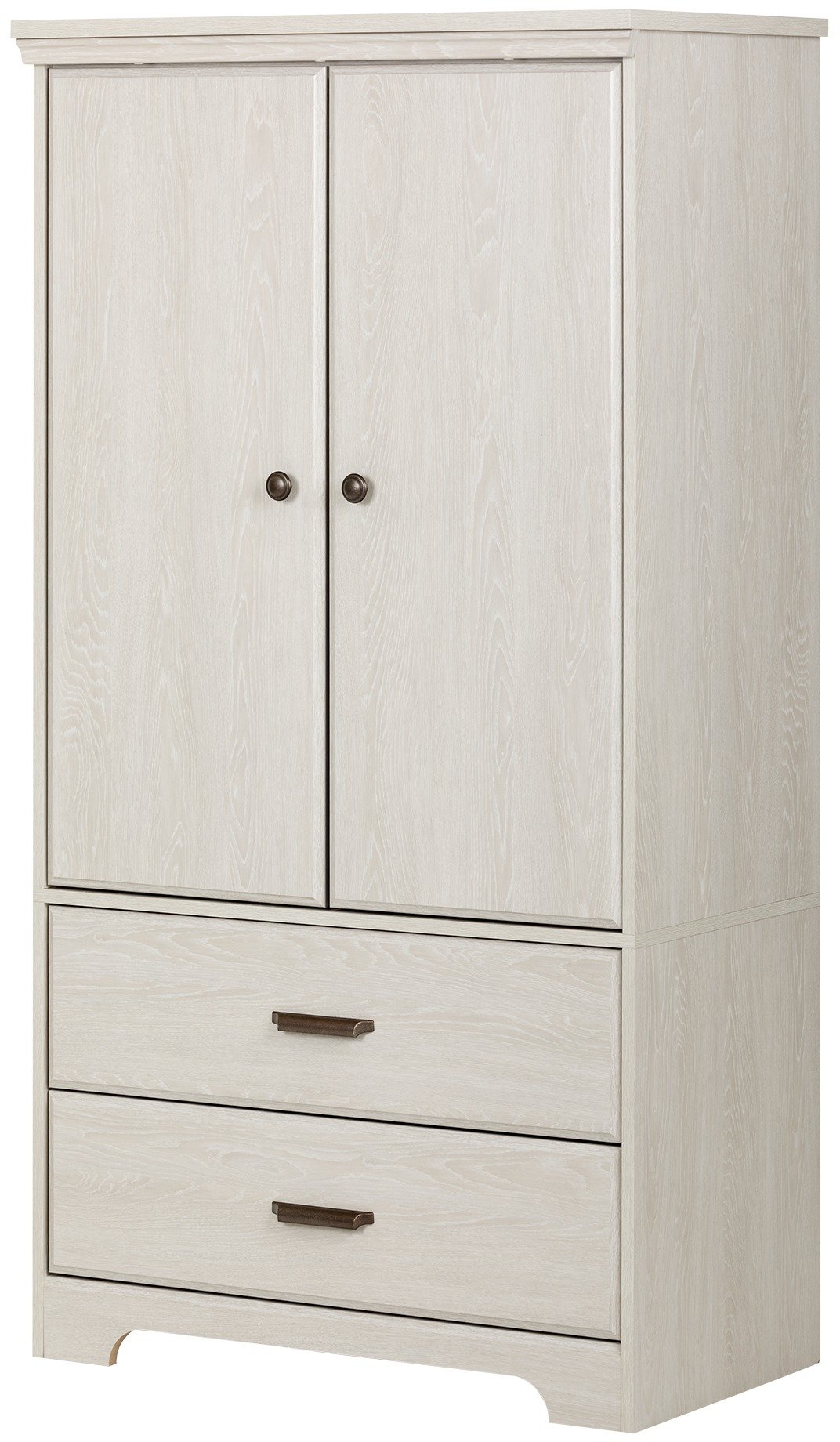 11299 Pale Gray 2 Door Storage Armoire - Versa-2