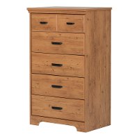 11302 Country Brown 5 Drawer Chest - Versa-2