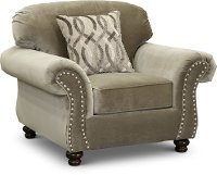 Traditional Taupe Chair - Richmond