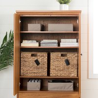 11306 Brown 2 Door Storage Armoire - Versa-3