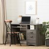 11929 Gray Maple Computer Desk - Gascony