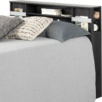 11857 Dark Gray Bookcase Full Size Headboard - Step One-6