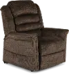 4825-2001-09 Soother Brown Power Reclining Lift Chair with Heat and Massage