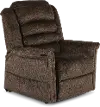 4825-2001-09 Soother Brown Power Reclining Lift Chair with Heat and Massage