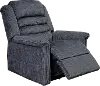 4825-2001-28 Soother Gray Power Reclining Lift Chair with Heat and Massage